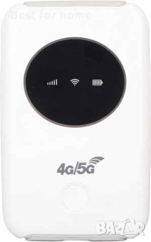 USB WiFi преносим, 5G високоскоростен модем,със слот за SIM карта, до 10 потребители