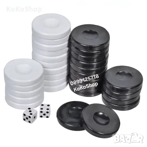 Пулове и зарове за табла/комплект пулове и зарове/комплект за табла