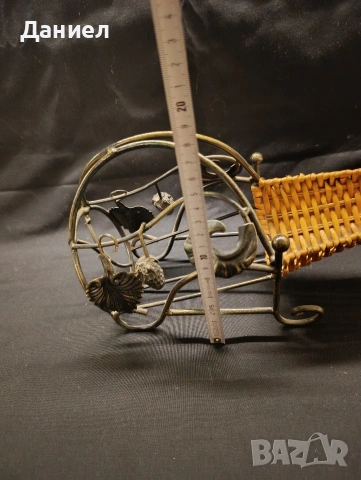 Поставка за вино, снимка 5 - Антикварни и старинни предмети - 53933376