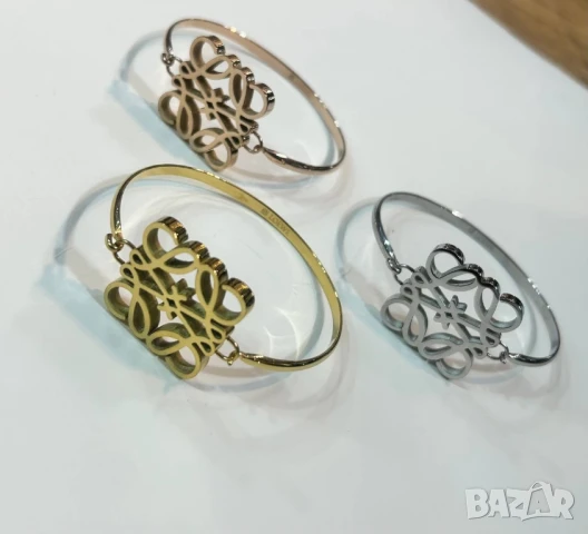 гривни от висококачествена медицинска стомана loewe , снимка 3 - Гривни - 50748372