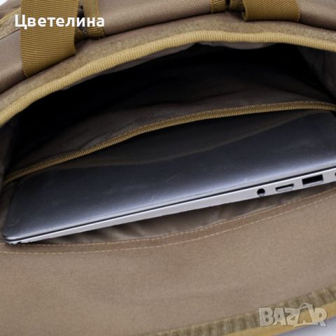 Мъжка чанта за къмпинг през рамо с множество джобове, снимка 3 - Чанти - 46050894