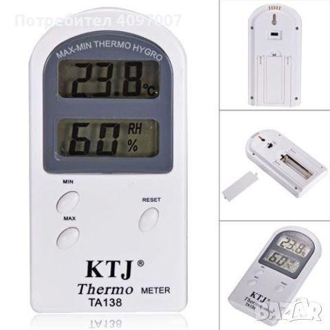 Термометър/влагомер TA 138