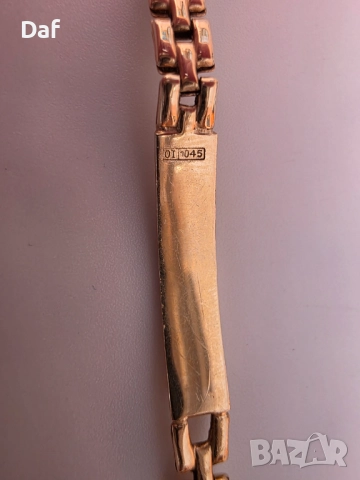 Златна гривна 14 карата/проба 585 , снимка 5 - Гривни - 52926486