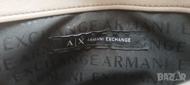 Оригинална чанта Armani Exchange – малък размер | Цвят: светло бежово-розов, снимка 9 - Чанти - 51247410