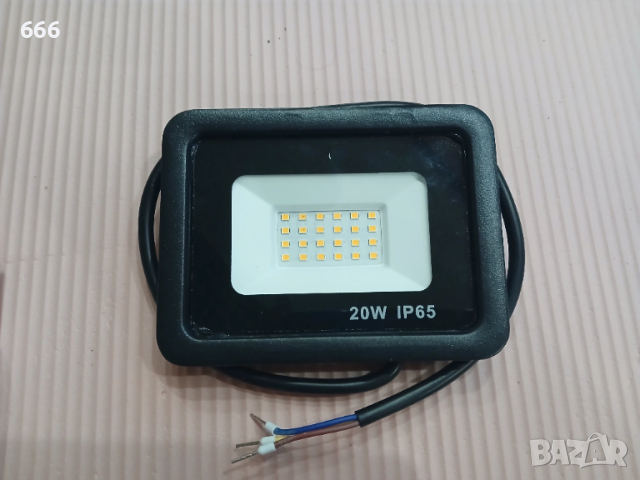 2 броя LED прожектор 20W, снимка 2 - Други - 54084430