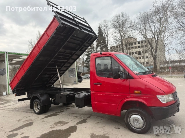 Продавам тристранен самосвал  Mercedes sprinter 412  цената е 10800 евро за инф 0897424638, снимка 10 - Камиони - 53925462