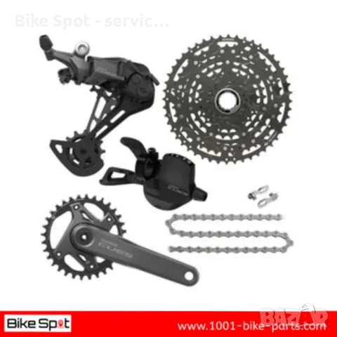 10sp 30t-170mm Shimano Cues-LinkGlide U6000 11-48t Groupset Display Clamp Пълен Групсет 10ск, снимка 1 - Части за велосипеди - 47244688