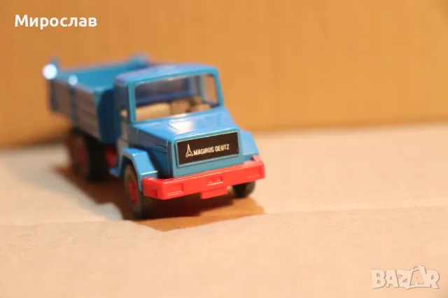 WIKING 1:87 H0 MAGIRUS САМОСВАЛ ГОНДОЛА КАМИОН TIR МОДЕЛ, снимка 4 - Колекции - 49741210