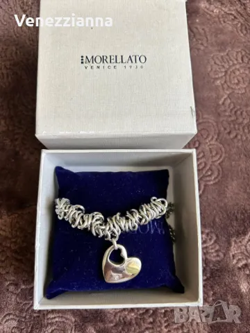 Morellato Морелато Колие Сърце с кристал-44 см. дължина, снимка 4 - Колиета, медальони, синджири - 49988439