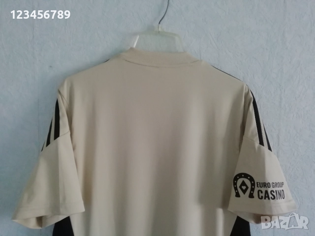 ЦСКА 1948 оригинална тениска фланелка трети екип 2022/2023 златиста Adidas CSKA 1948 , снимка 3 - Тениски - 52204773