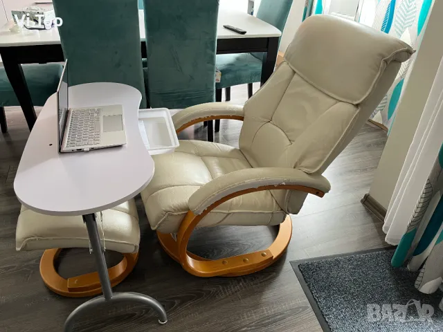 Кресло с табуретка , снимка 7 - Столове - 50311644