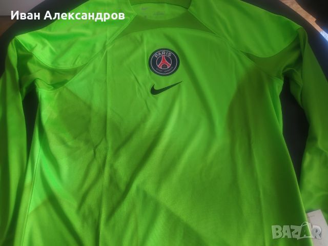 Нова вратарска фланелка Nike на ПСЖ, разм.М,L, снимка 6 - Спортни дрехи, екипи - 45813303