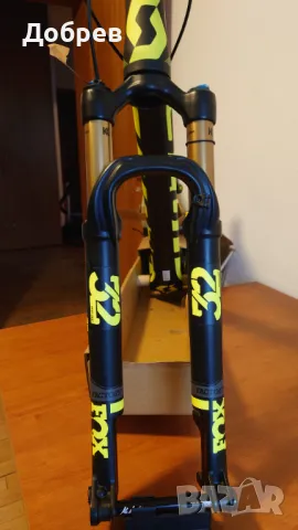 ВИЛКА Fox Kashima Factory Step Cast (тежи 1375 гр вкл.ос) и Scott Spark RC Worldcup 700 Carbon HMX, снимка 6 - Части за велосипеди - 43682022