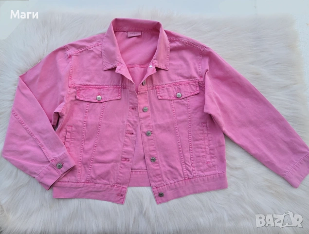 Дамско дънково яке Л-ХЛ, снимка 8 - Якета - 53980449