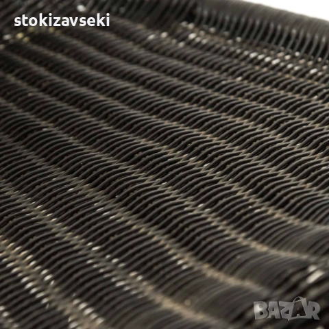 Градински комплект – маса със стъклен плот и 2 стола, снимка 2 - Градински мебели, декорация  - 53508161