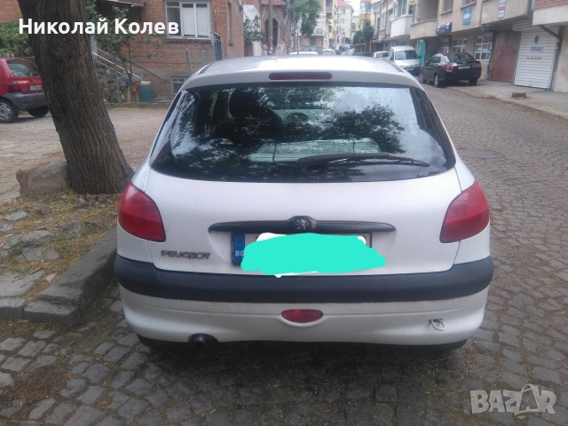 Пежо 206 1.9D 2000г, снимка 2 - Автомобили и джипове - 53619402