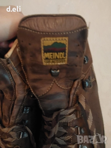 Три вида боти. Meindl Active Gore-Tex Bugatti. Original. Size 43-44 100% Кожа, снимка 4 - Мъжки боти - 34209018