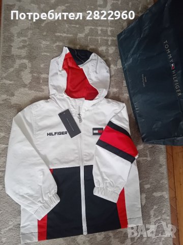 Tommy Hilfiger 4-5год пролетно-есенно яке, снимка 2 - Детски якета и елеци - 45784793