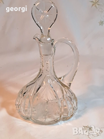 малка кристална гарафа декантер 34/2