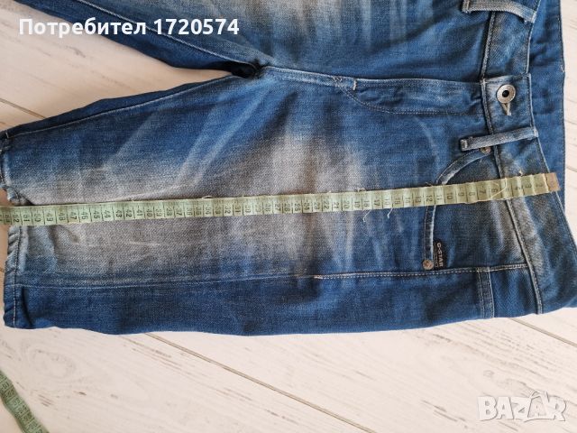 Дамски дънки G star 29 размер, снимка 2 - Къси панталони и бермуди - 45256595