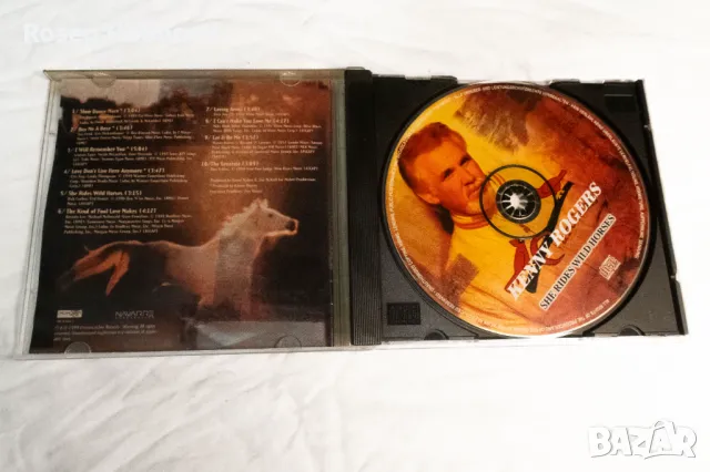 Kenny Rogers She Rides Wild Horses, снимка 2 - CD дискове - 49276735