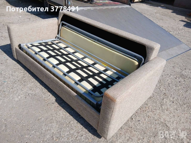 Диван двойка разтегателен, снимка 4 - Дивани и мека мебел - 53843687