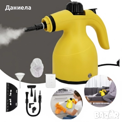 Мултифункционална ръчна парочистачка – 1000W пара за дълбоко почистване, снимка 2 - Парочистачки и Водоструйки - 52550080