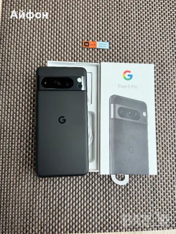 НОВ! /*ЛИЗИНГ*/ Google Pixel 8 Pro 256Gb Obsidian 5G 12Gb Ram, снимка 1 - Други - 48456836