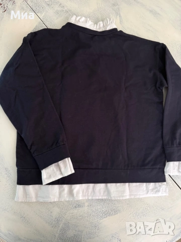 Дамска блуза с ефект като риза, снимка 6 - Блузи с дълъг ръкав и пуловери - 53404700