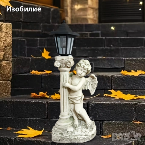 Соларна лампа ангел - елегантна декорация за всеки двор, снимка 3 - Соларни лампи - 53726142