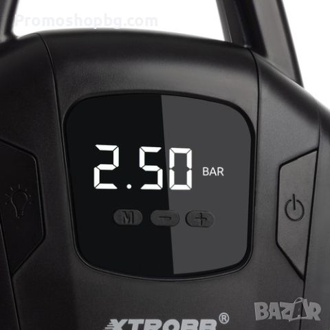 Автомобилен компресор Xtrobb 12V, 10 bar, 2,8м захранващ кабел, LCD дисплей, снимка 3 - Аксесоари и консумативи - 45101863
