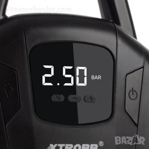 Автомобилен компресор Xtrobb 12V, 10 bar, LCD дисплей, снимка 3 - Аксесоари и консумативи - 45101863