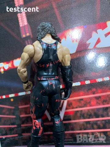 Екшън фигура WWE Kane The Big Red Machine Basic Masked figure Кейн mattel wwe, снимка 8 - Колекции - 49511449