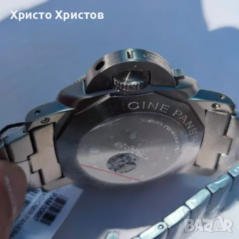 Мъжки луксозен часовник Panerai Submersible Firenze 1860, снимка 9 - Мъжки - 47183964