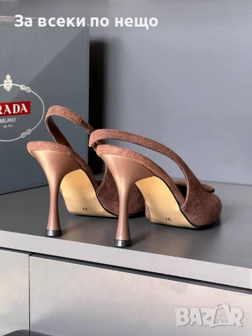 Дамски Кафеви Обувки На Ток Код SK995, снимка 3 - Дамски обувки на ток - 53741778