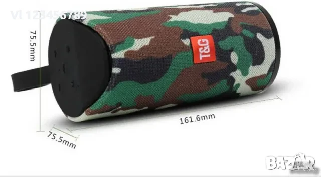 Преносима bluetooth колонка TG 113 с USB порт, снимка 3 - Bluetooth слушалки - 50826317