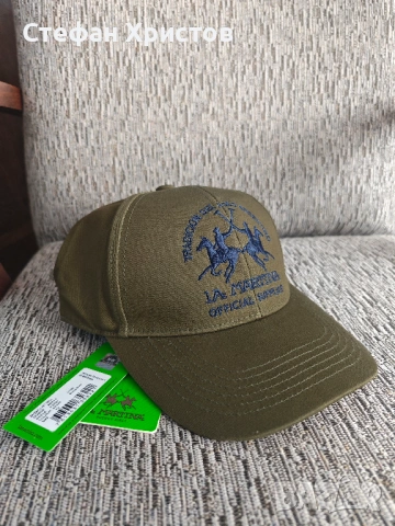 нова оригинална шапка с козирка La Martina