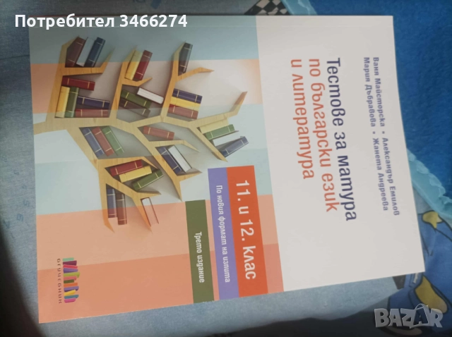 Продавам тренировъчни тестове за матура по БЕЛ за 12клас