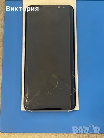 Samsung S8 plus с неработещ дисплей и счупен заден капак, снимка 1 - Samsung - 46308991