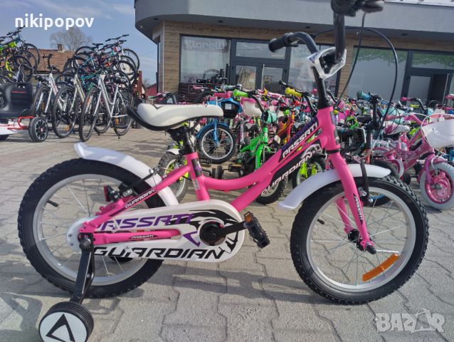 PASSATI Алуминиев велосипед 16" GUARDIAN розов, снимка 12 - Велосипеди - 45489821