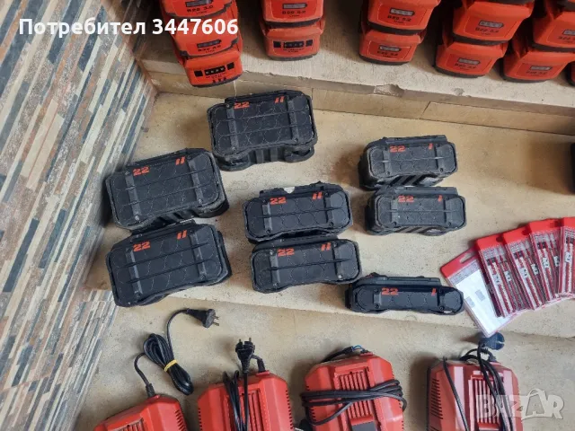 Hilti B22 , B36 , B12 , Nuron батерия / батерии и зарядно/зарядни, снимка 2 - Други инструменти - 50093844