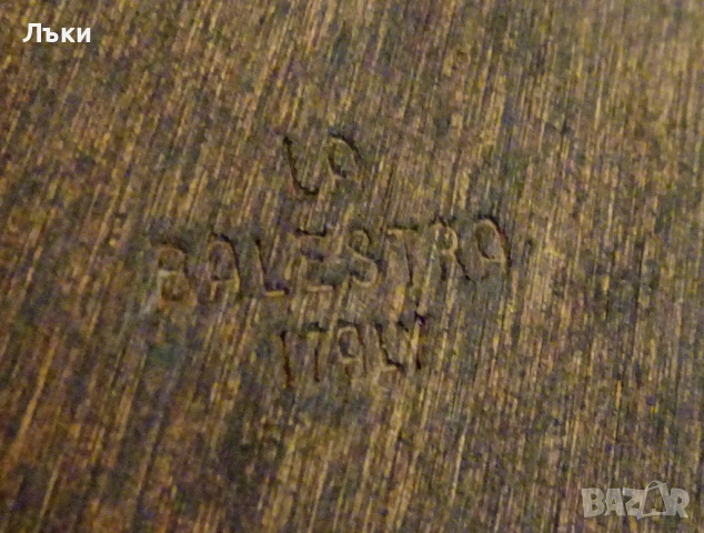 Италиански меч с дървена стойка La Balestra. , снимка 10 - Антикварни и старинни предмети - 53650441