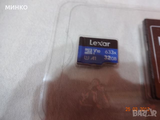 Lexar microSDHC High Performance 633x 32GB C10/U1/V10/A1, снимка 3 - Карти памет - 46417249