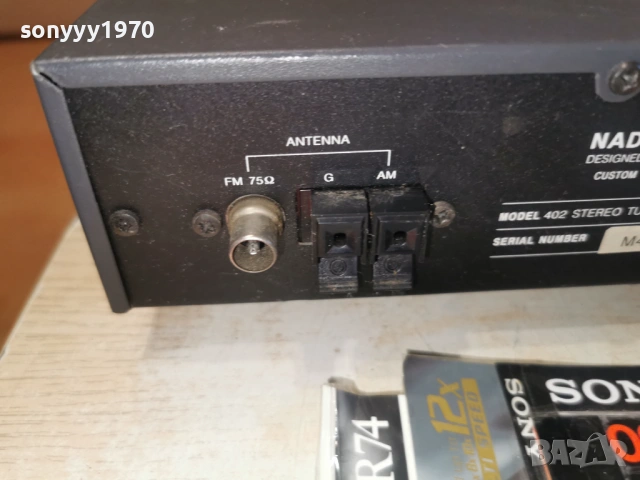 NAD 402 TUNER-ВНОС GERMANY 0703261938LCHERY1, снимка 17 - Ресийвъри, усилватели, смесителни пултове - 53749006