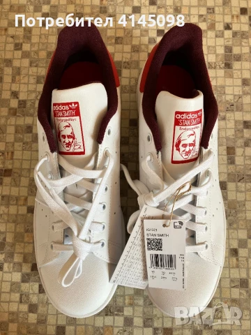 Нови Adidas Stan Smith номер ЕU 44 2/3, снимка 3 - Маратонки - 51172508