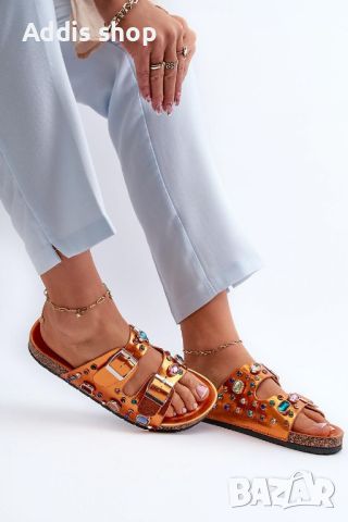 Дамски сандали марка С.Барски от еко кожа, 3цвята , снимка 6 - Сандали - 45783759