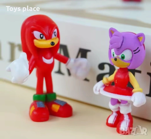12 броя фигурки на Sonic The Hedgehog, Super Sonic Metal, Sonic Knuckles, Shadow Werehog Соник, снимка 7 - Фигурки - 51036147