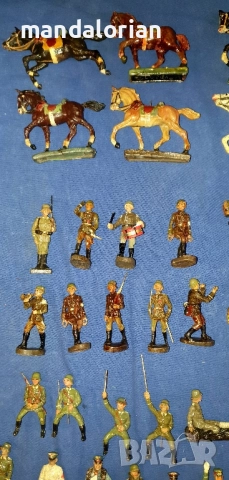 Original WWII Era German Toy Soldier LINEOL Maker, снимка 2 - Колекции - 52207438