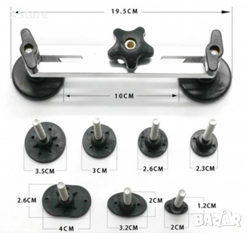 Комплект за ремонт DIY Dent & Ding, снимка 4 - Аксесоари и консумативи - 52458251