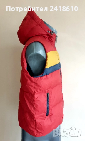 Replay Milano Hooded Down Vest Mens Size S / M ОРИГИНАЛ Мъжки Пухен Елек!, снимка 11 - Якета - 52775766